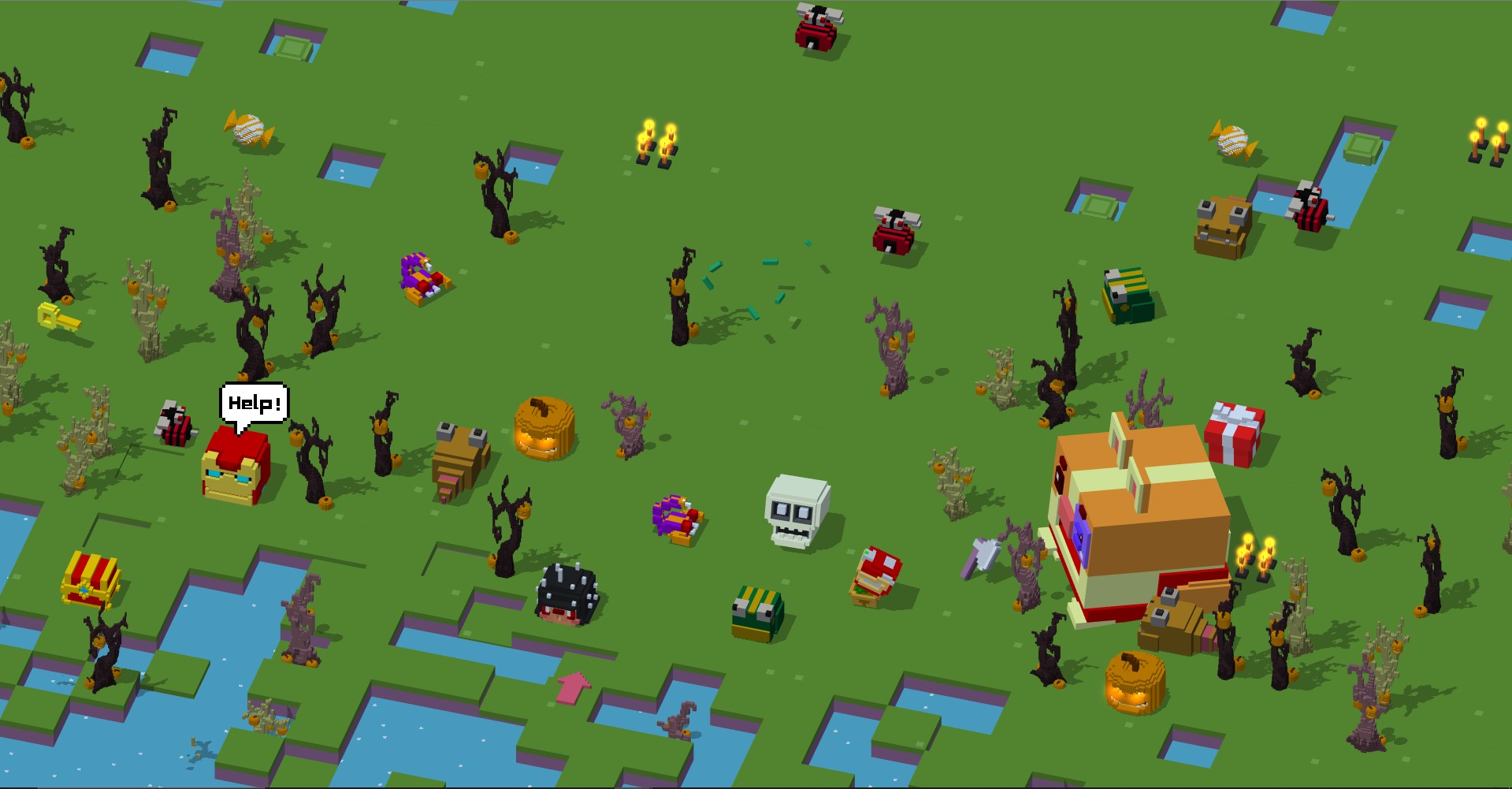 Cuby Road Halloween screenshot